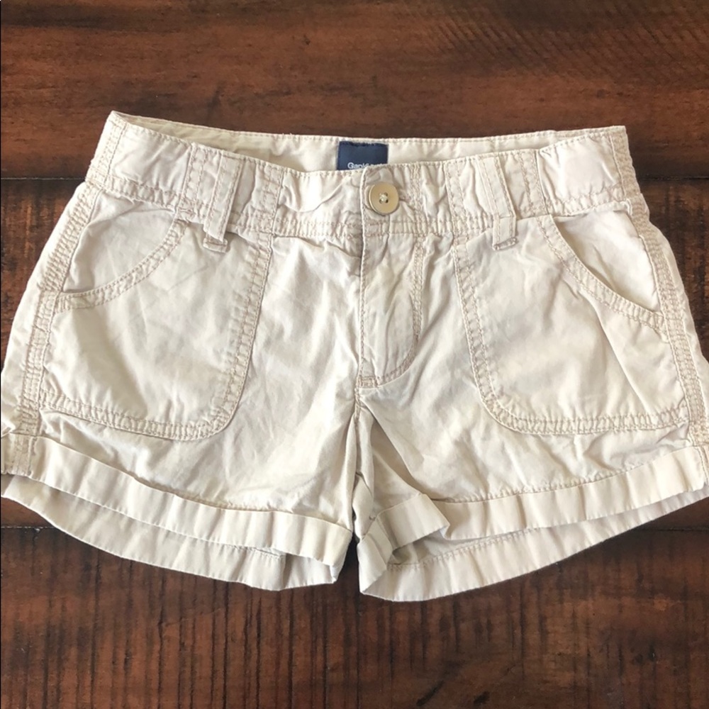 Gap Super Soft Khaki Shorts